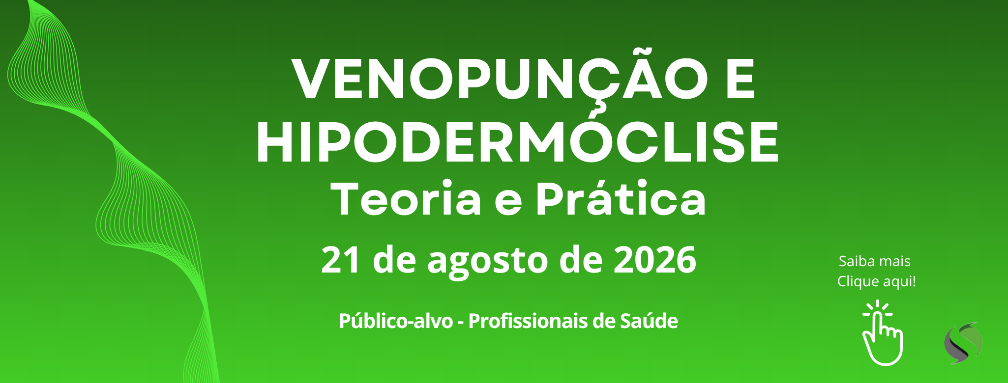 CURSO DE VENOPUNÇÃO E HIPODERMÓCLISE